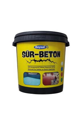 Boysat Sür-Beton 2K Dekoratif Su Yalıtım ve Zemin Kaplaması 20 Kg