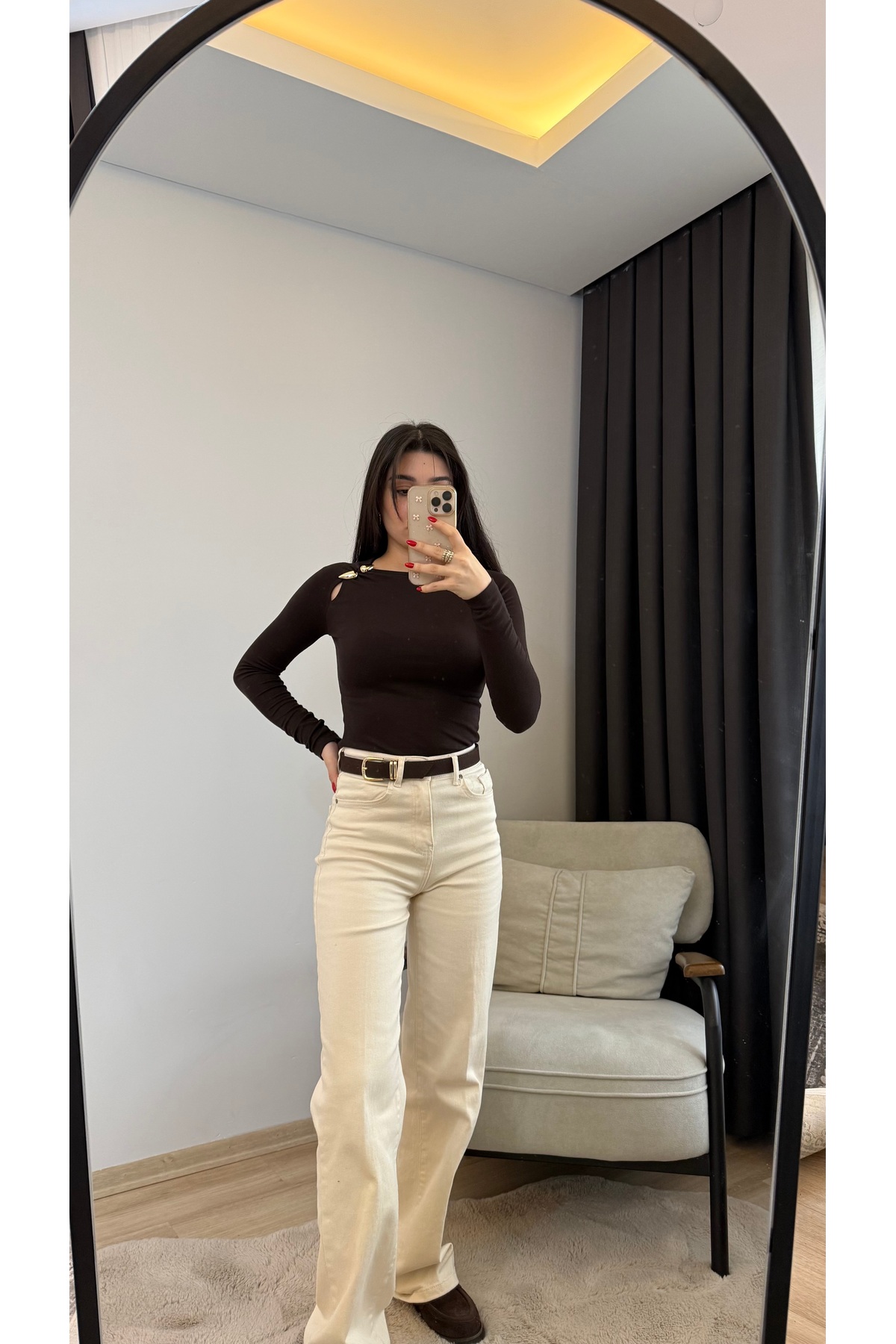 thegiba.co  KREM İÇ GÖSTERMEYEN JEAN