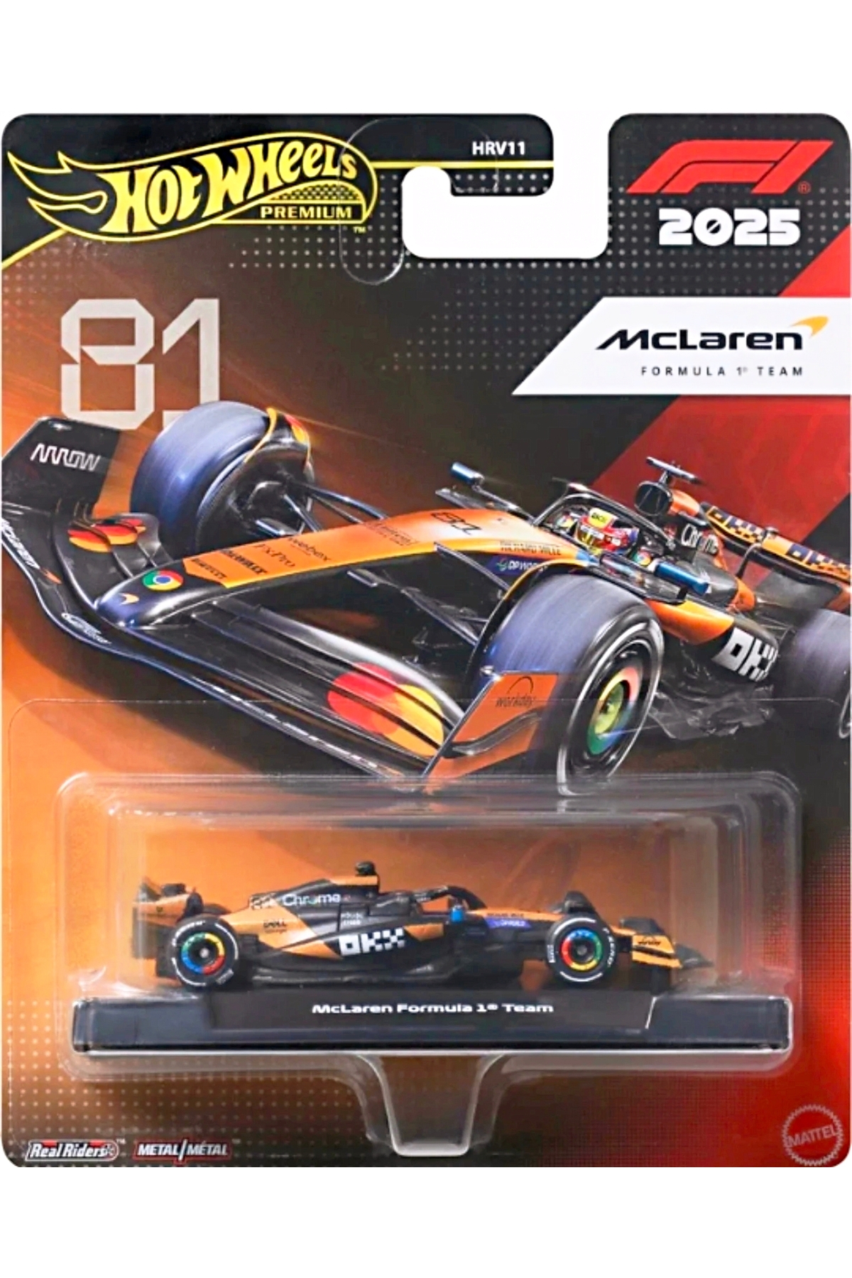 HOT WHEELS 2025 Formula 1 McLAREN Team no 81 - Fiyatı, Yorumları