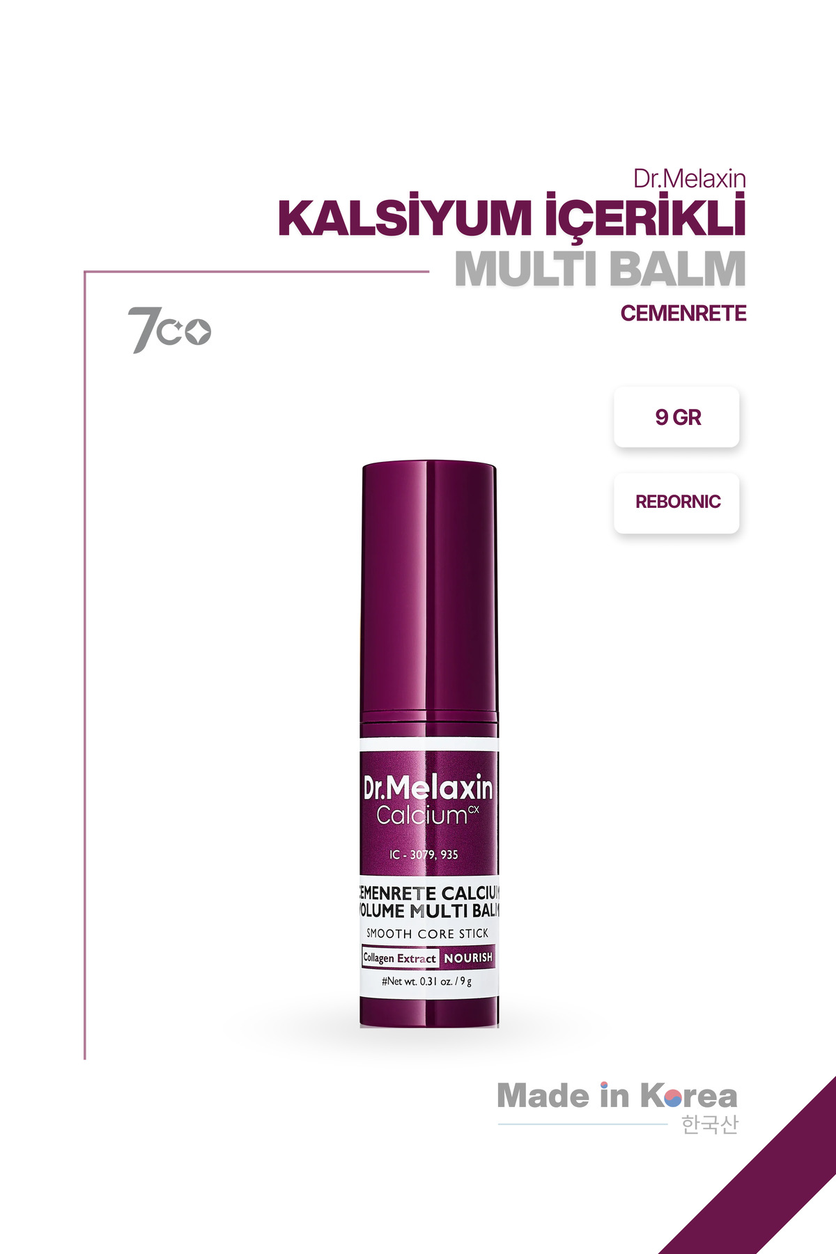 Dr.Melaxin Kalsiyum İçerikli | Kırışıklık Karşıtı | Sıkılaştırıcı | Multi Balm 9gr - Fiyatı, Yorumları
