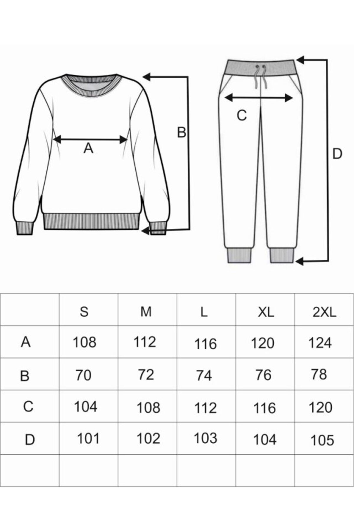 Eşofman Takımı Erkek – Mevsimlik, Konforlu, Modern — مشکی H2 — تصویر 8 از 8