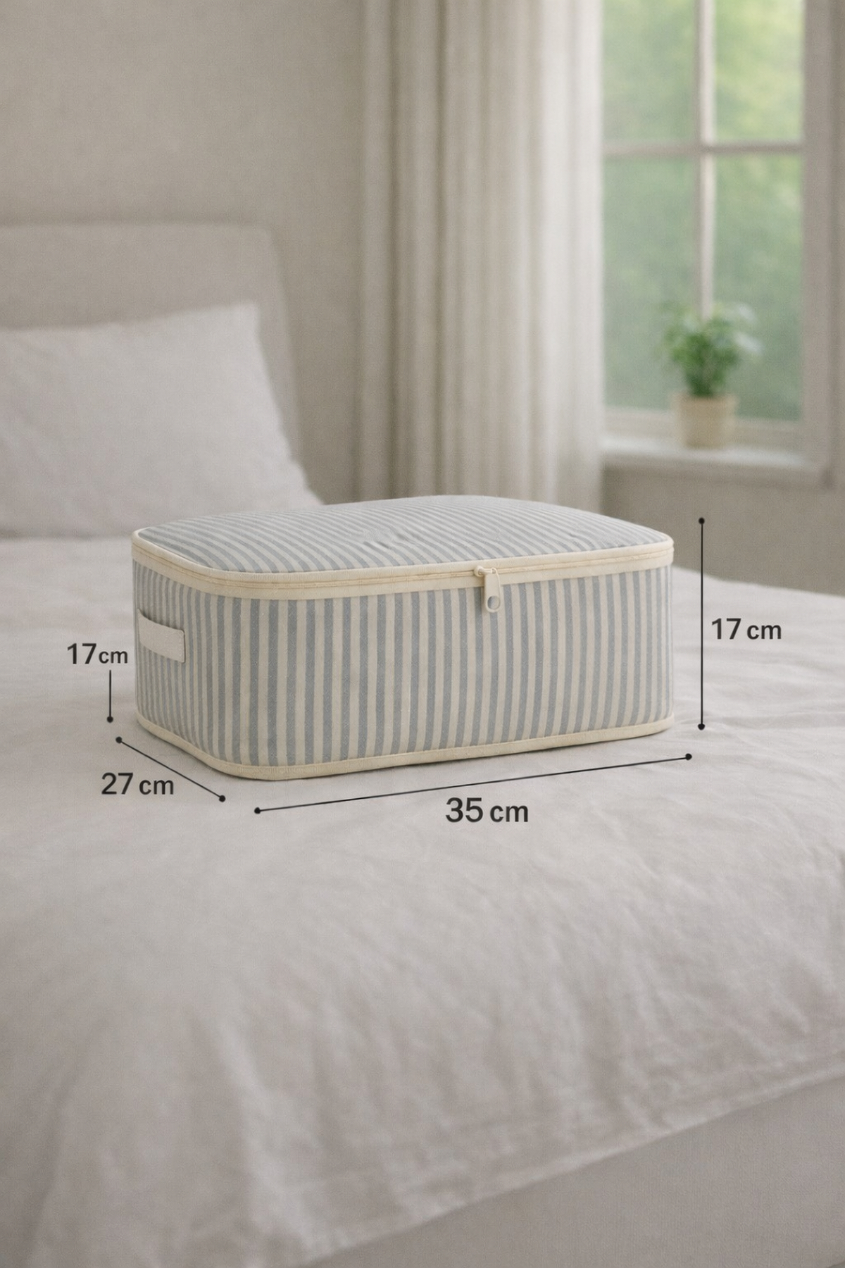 Lumtex Home Textile 6 Parça çizgili desenli - Doğum/Hastane Çıkış Çantası - çizgili desenli fotoğrafı 2 (önizleme)