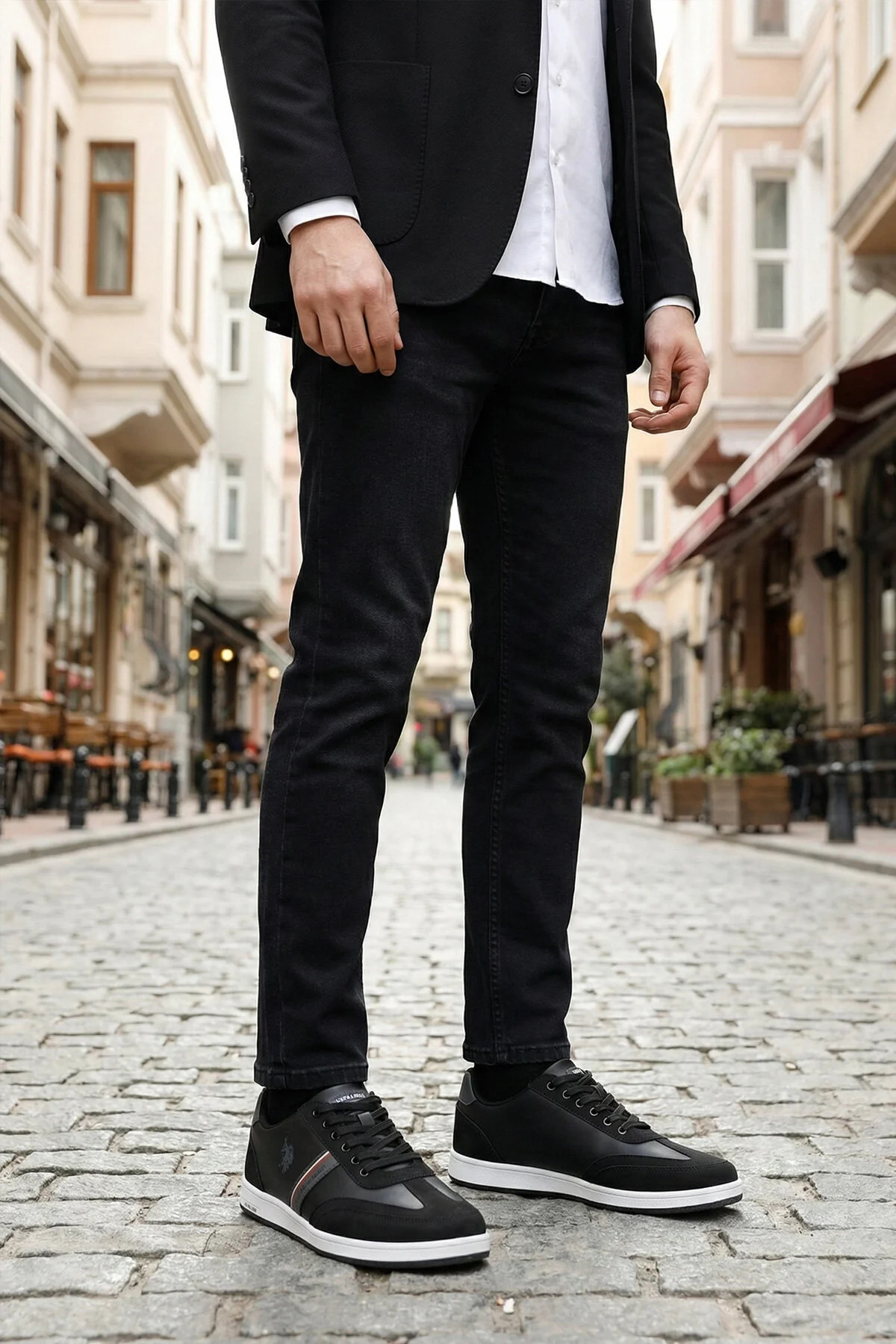 یو اس پولو کفش ورزشی مردانه مشکی