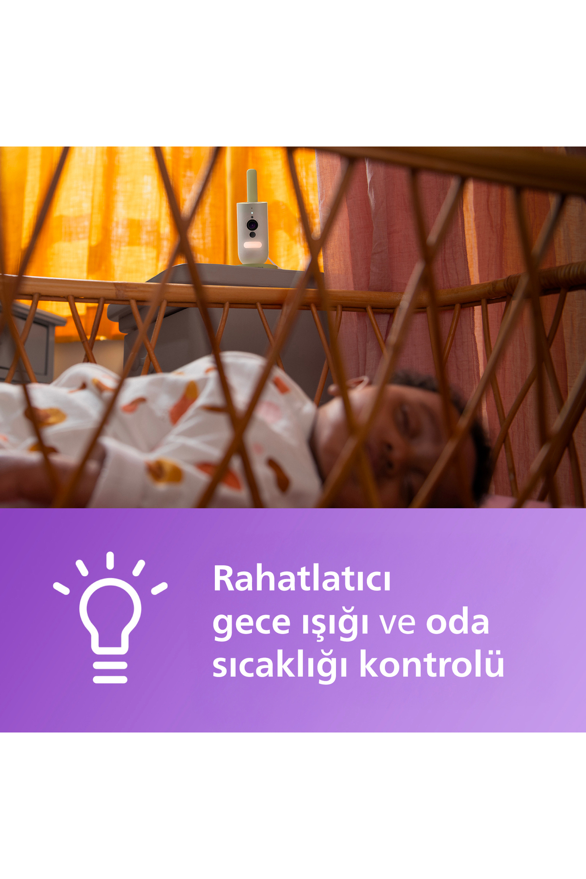 Philips Avent Philips SCD643/26 Akıllı Bebek Kamerası fotoğrafı 5 (önizleme)