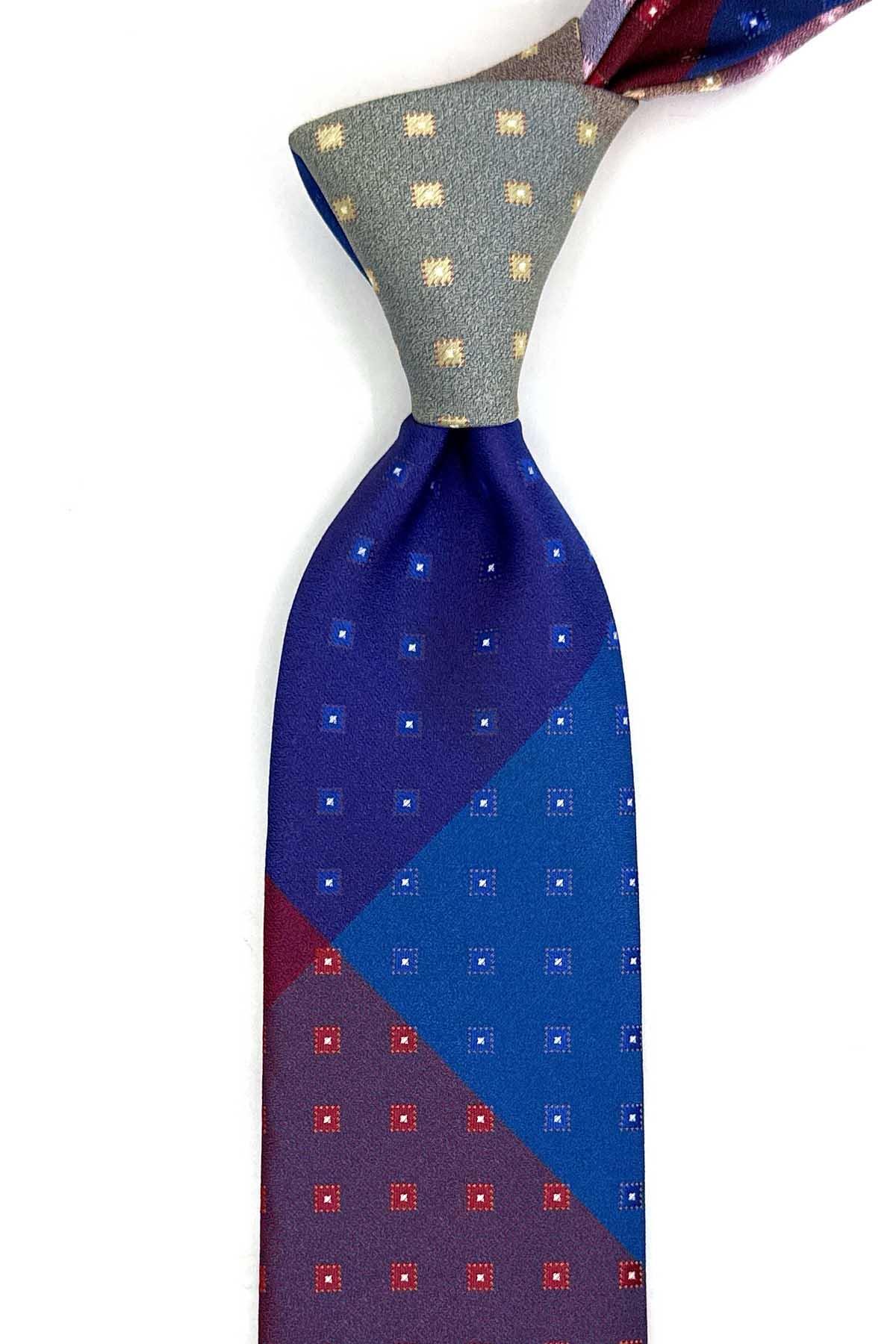  کراوات کلاسیک طرح‌دار چند رنگ کوچک KK13404