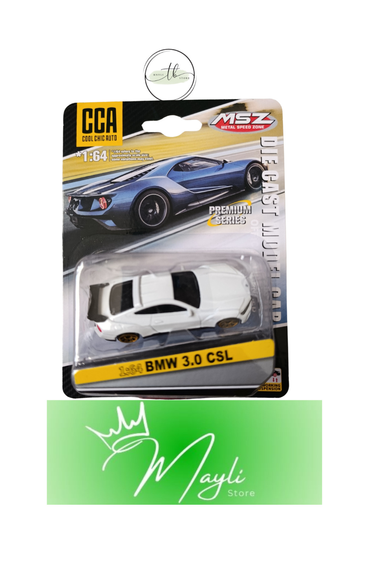 CCA 1/64 BMW 3.0 CSL 1/64 - Fiyatı, Yorumları