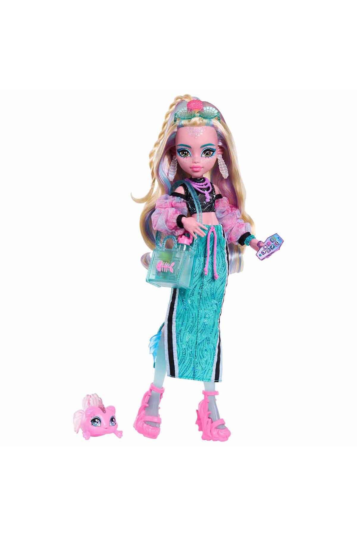 MONSTER HIGH Ana Karakter Bebekler HPD53 - Uzun Etekli Lagoona Blue Jhk33 fotoğrafı 2 (önizleme)