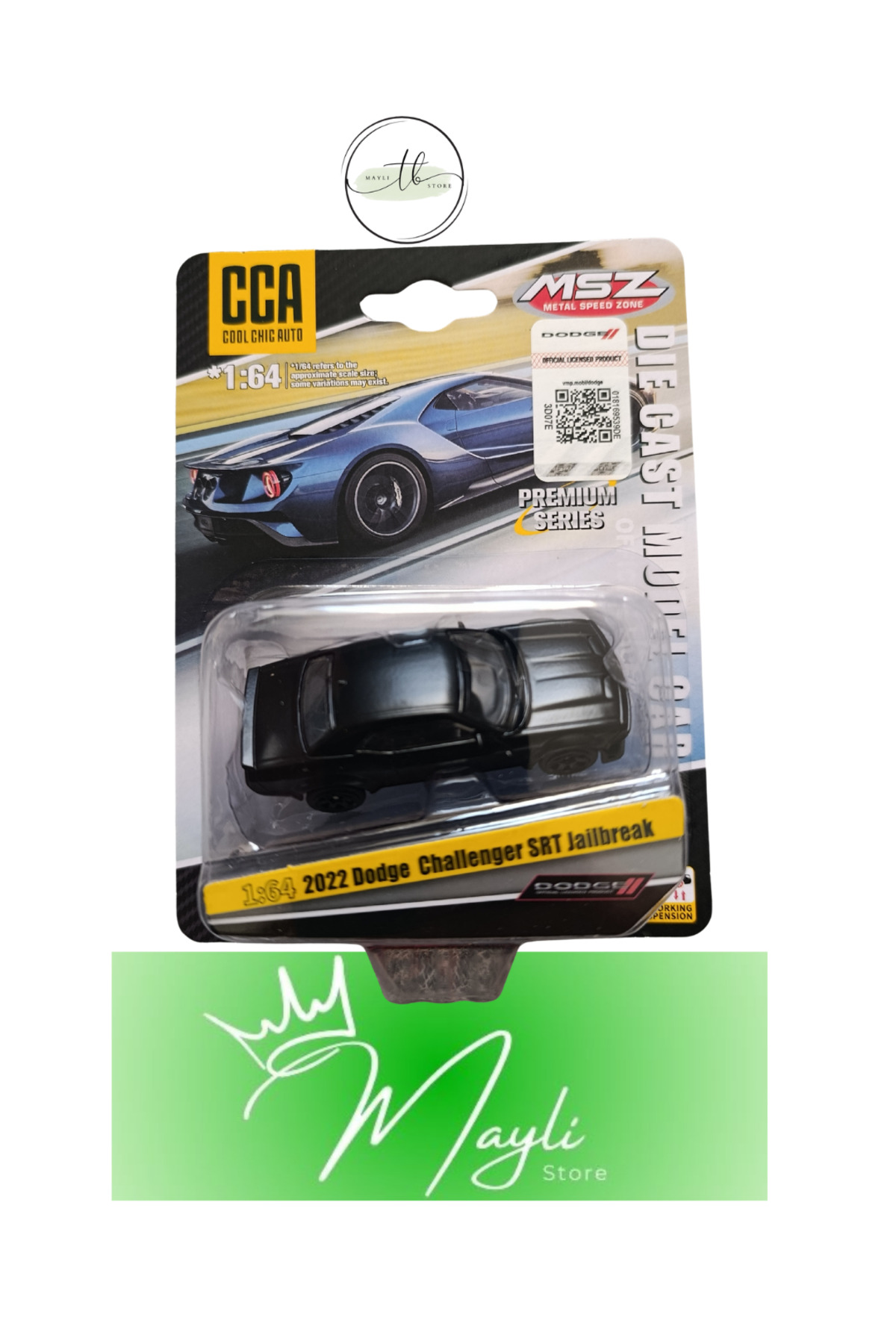 CCA 1/64 2002 Dodge Challenger SRT Jalibreak 1/64 - Fiyatı, Yorumları