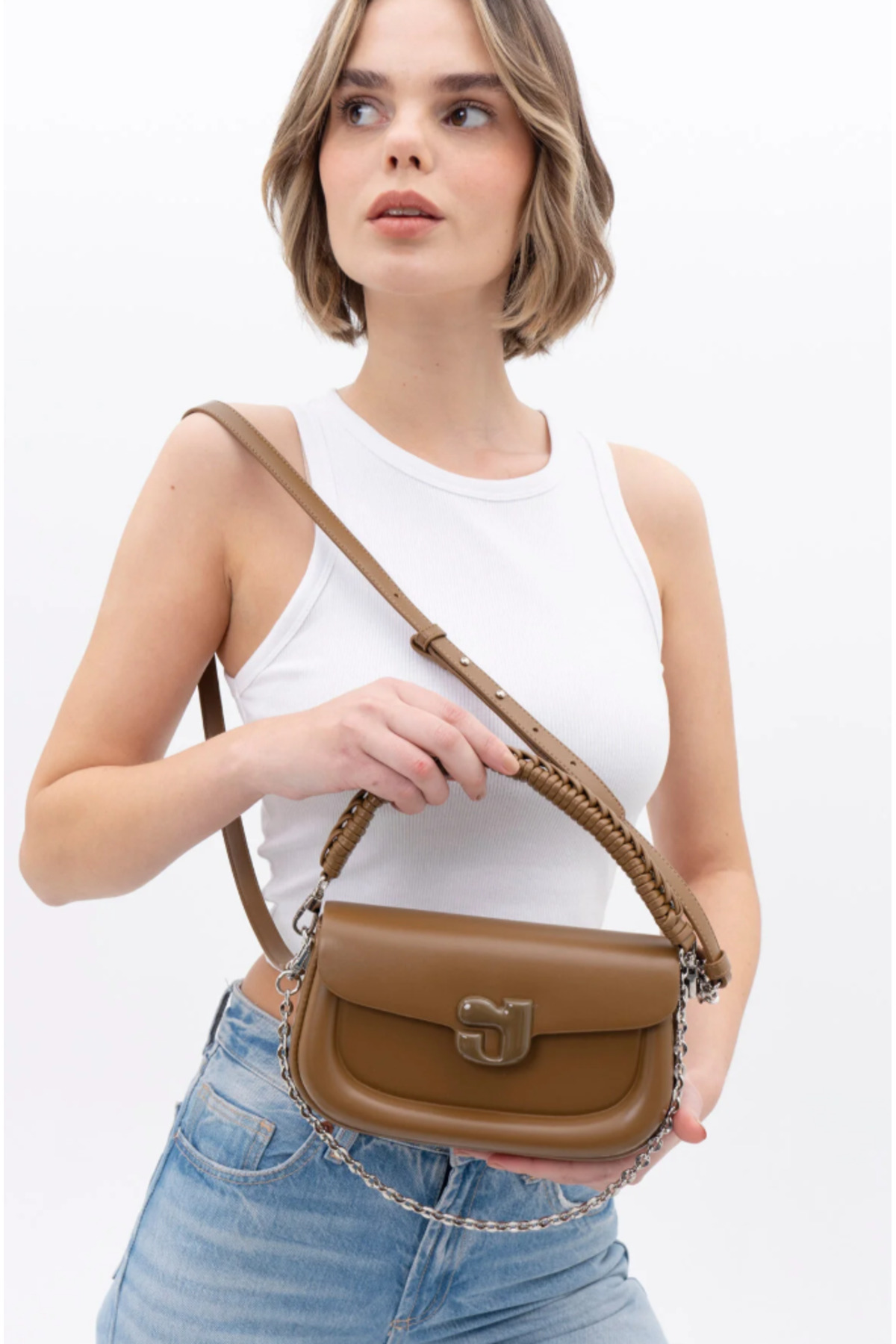 Women's Hand and Crossbody Bag with Strap BYN1009