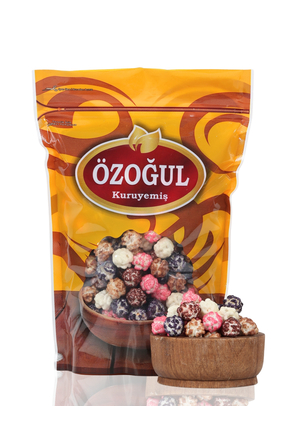 özoğul kuruyemiş KARIŞIK MEYVELİ KAYMAKLI LEBLEBİ 500 Gr