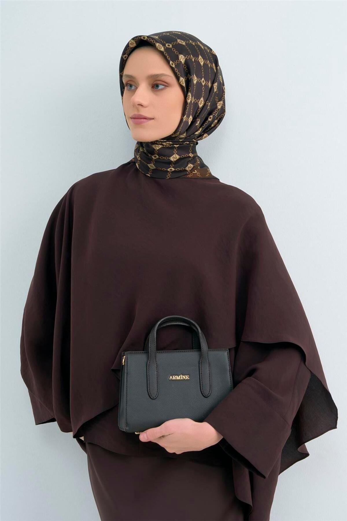 Saf İpek Sura Eşarp 9530D 83