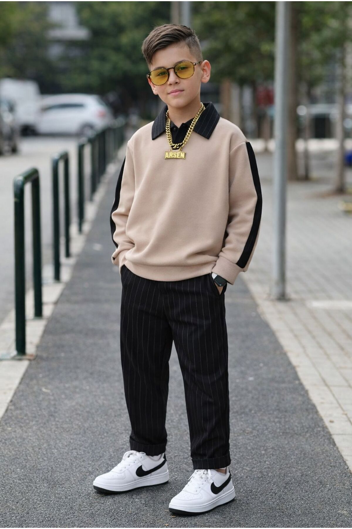 KOKOŞ BEBEK Şık & Tarz Paşalara Özel Çocuk Takım – Garnili Tasarım - 5/14 Yaş - 31489 fotoğrafı 3 (önizleme)