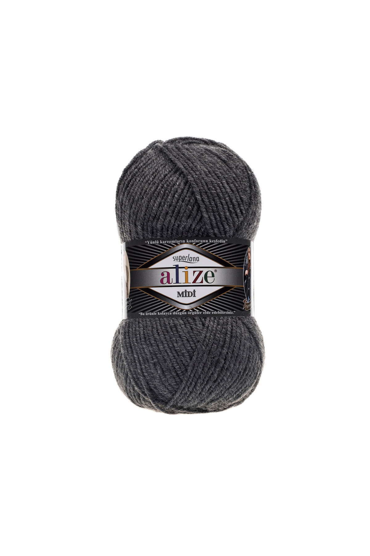 Alize SUPERLANA MİDİ 182 ORTA GRİ MELANJ - Fiyatı, Yorumları