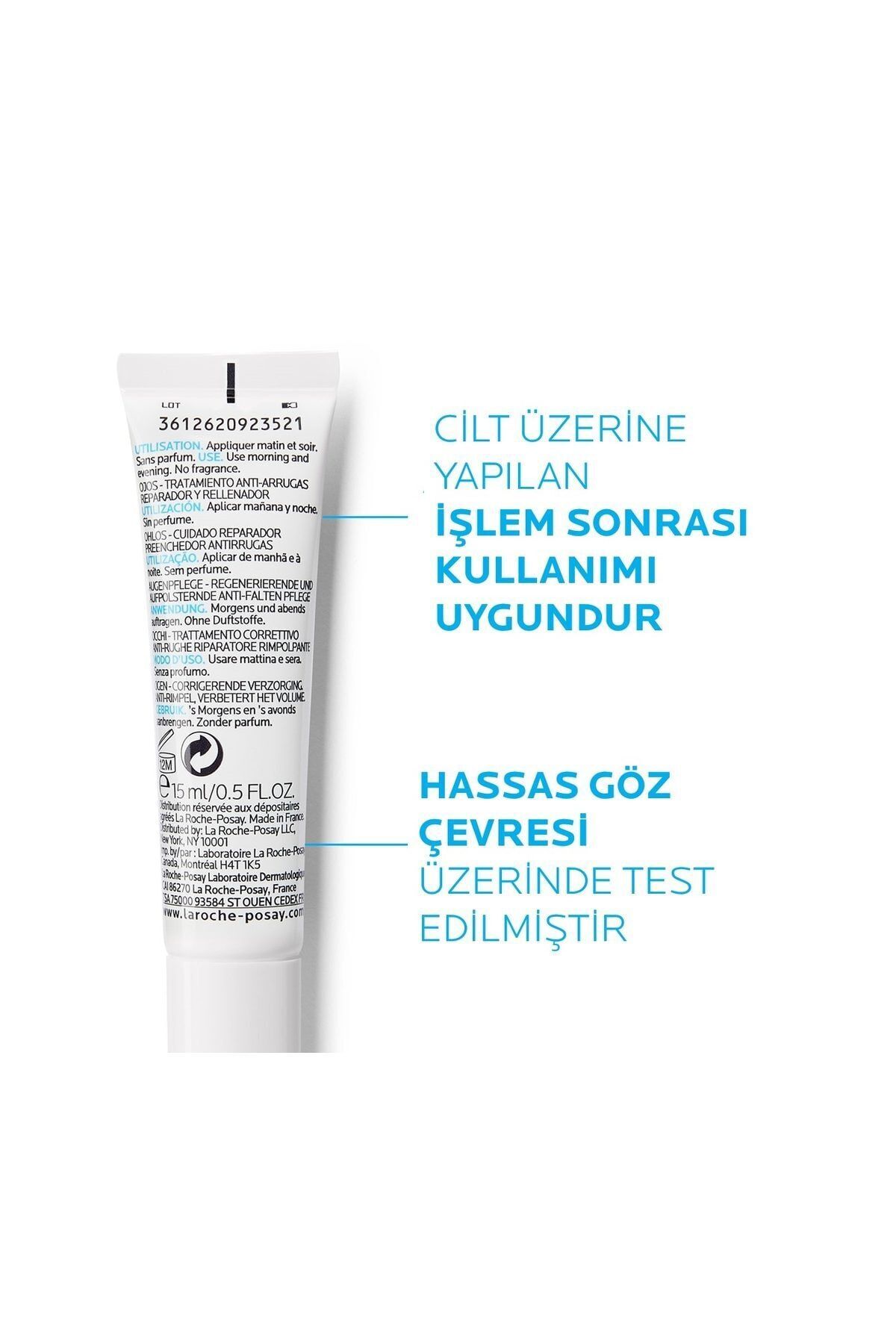 Hyalu B5 Eyes Hassas Ciltler Dahil Tüm Ciltler İçin Nemlendirici ve Dolgunlaştırıcı Göz Kremi 15 ml — beeedcf5 — تصویر 4 از 8