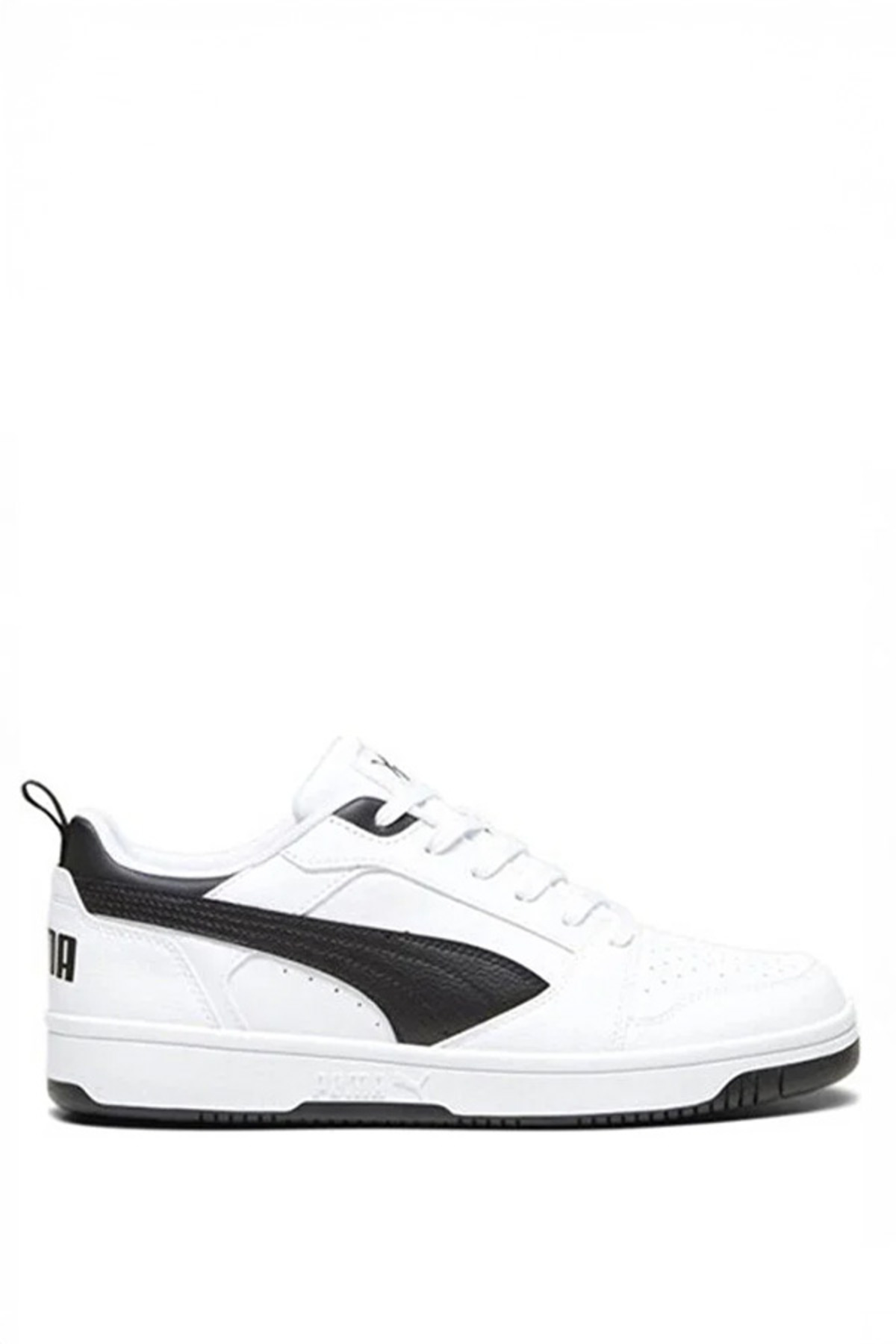 Puma Rebound V6 Low Unisex biele ležérne športové topánky