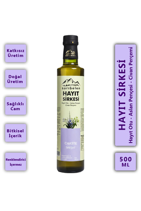 sarıbelen Hayıt Sirkesi 500 ml "Hayıt Otu - Aslan Pençesi - Civan Perçemi"