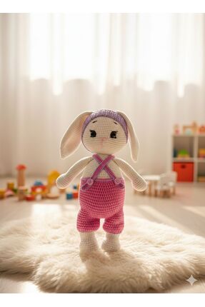 El SANATLARI DÜNYASI 06 Pofuduk tavşan AMİGURUMİ