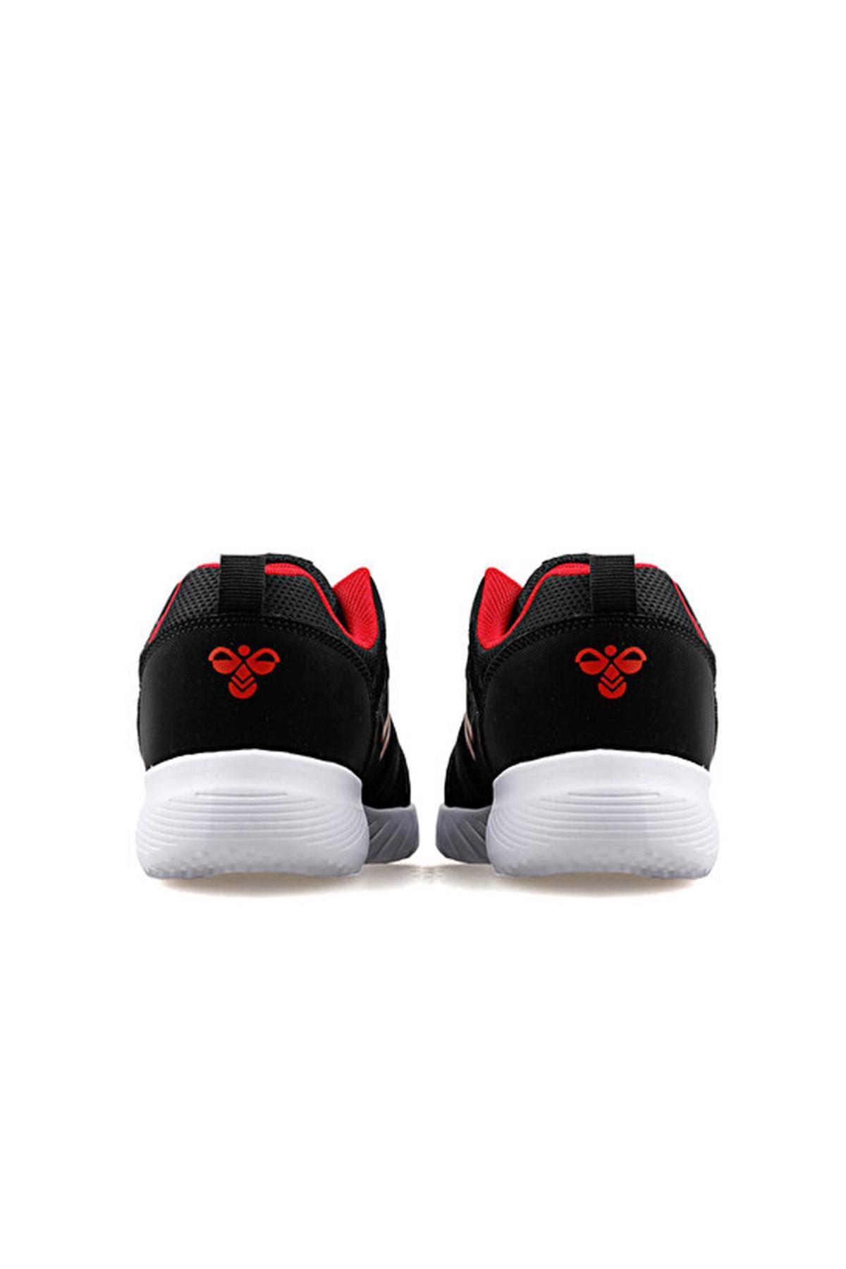 hummel Verona 212491-1034 Siyah/Kırmızı Unisex Günlük Spor Ayakkabı görsel 4