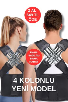 ALEXANDER HUD Kadın Erkek Dik Duruş Korsesi Kamburluk Omuz Sırt Ağrısı Gideri...