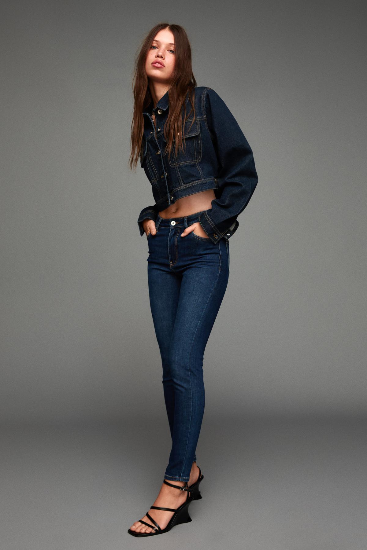 Bershka  Yüksek bel soft skinny fit jean - Görsel 2