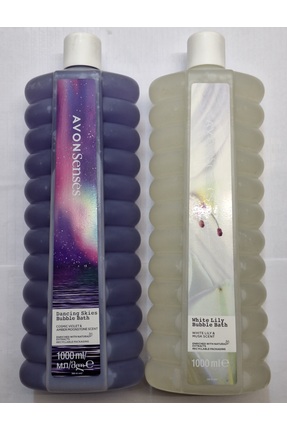 Avon AMBER VE ZAMBAK KOKULU 1 LT LIK DUŞ JELLI 1 LT.2 Lİ SET