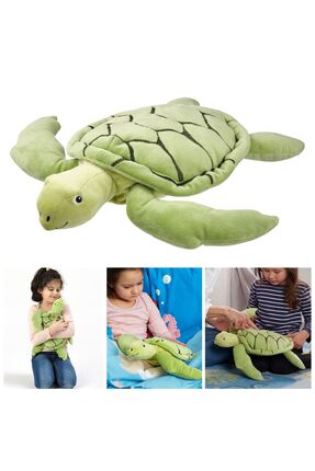 IKEA BLAVİNGAD Yeşil 44 cm Caretta Caretta Deniz Kaplumbağası Yumuşak Peluş O...