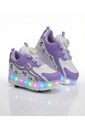 ROCKY Çocuk Patenli Işıklı Spor Ayakkabı & Yürüyüş Ayakkabısı & Sneakers