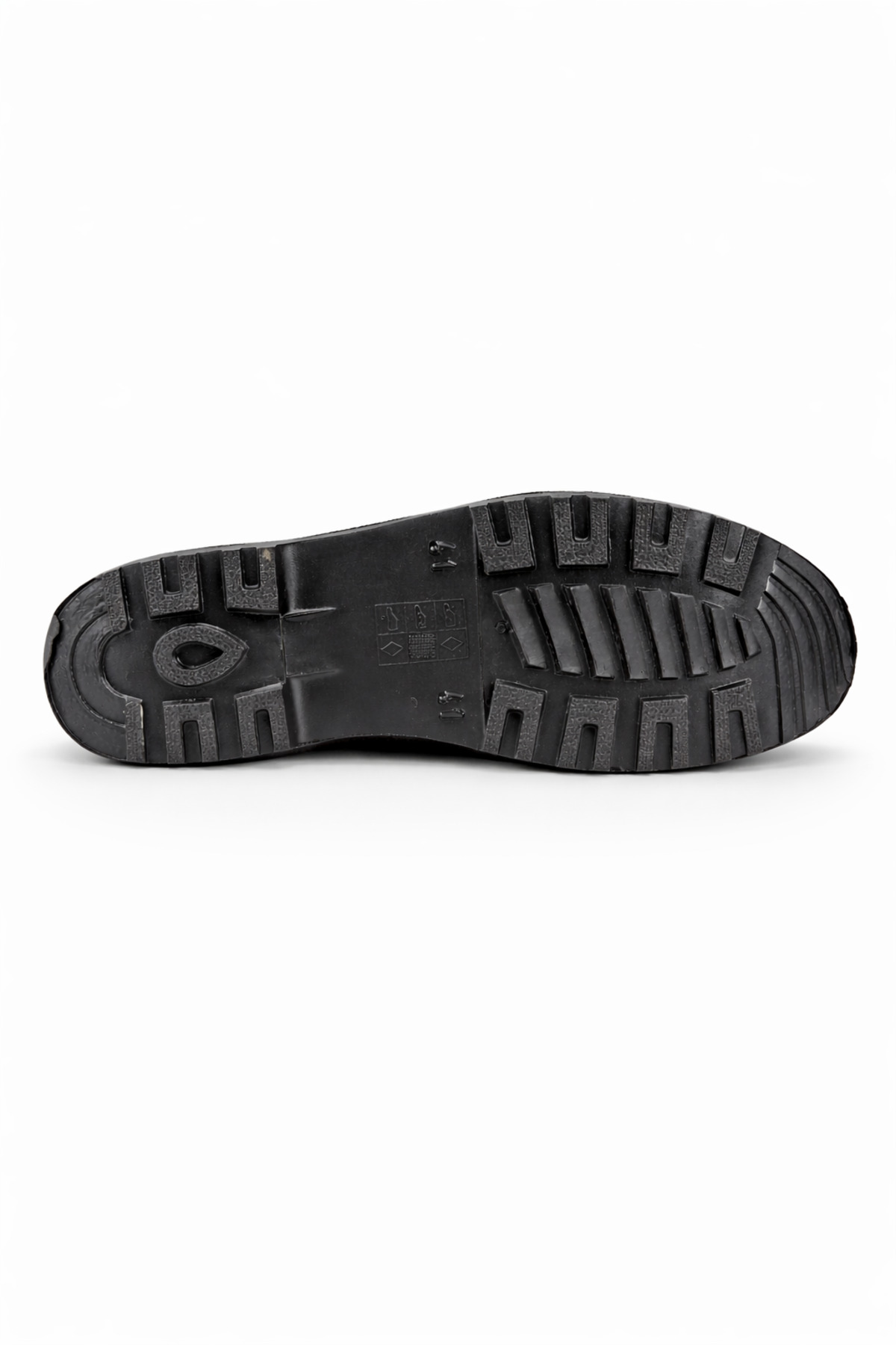 fafatara  Karbot Yünlü Fermuarlı Siyah Su Geçirmez Kaymaz Taban Kışlık Bot - Görsel 5