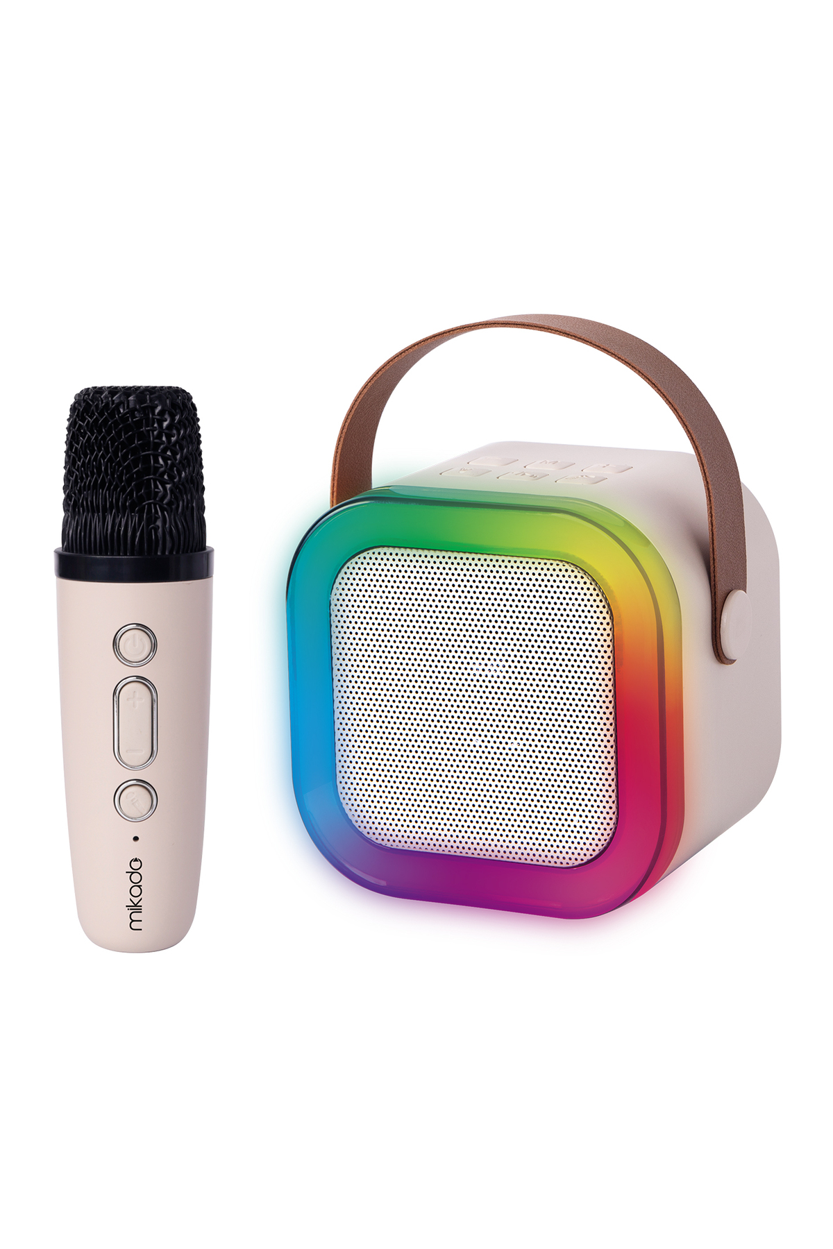 Mikado MD-27BT Naos Krem USB+TF+Bluetooth Wireless Karaoke