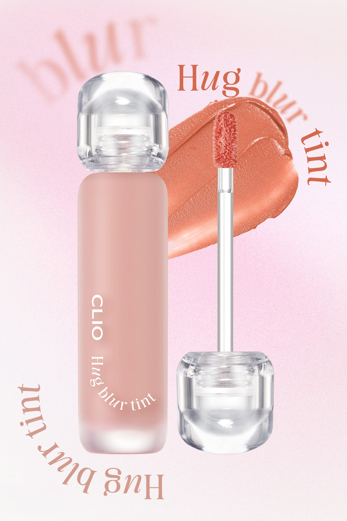 CLIO Hafif ve Köpüksü Dokusuyla Pürüzsüz Görünüm Sunan Tint CLIO Hug Blur Tint (002 Coral Pairing) — نارنجی 111560