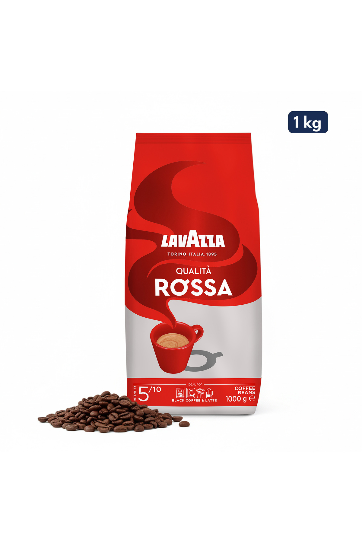 LavAzza Jádrová káva Qualita Rossa 1 kg