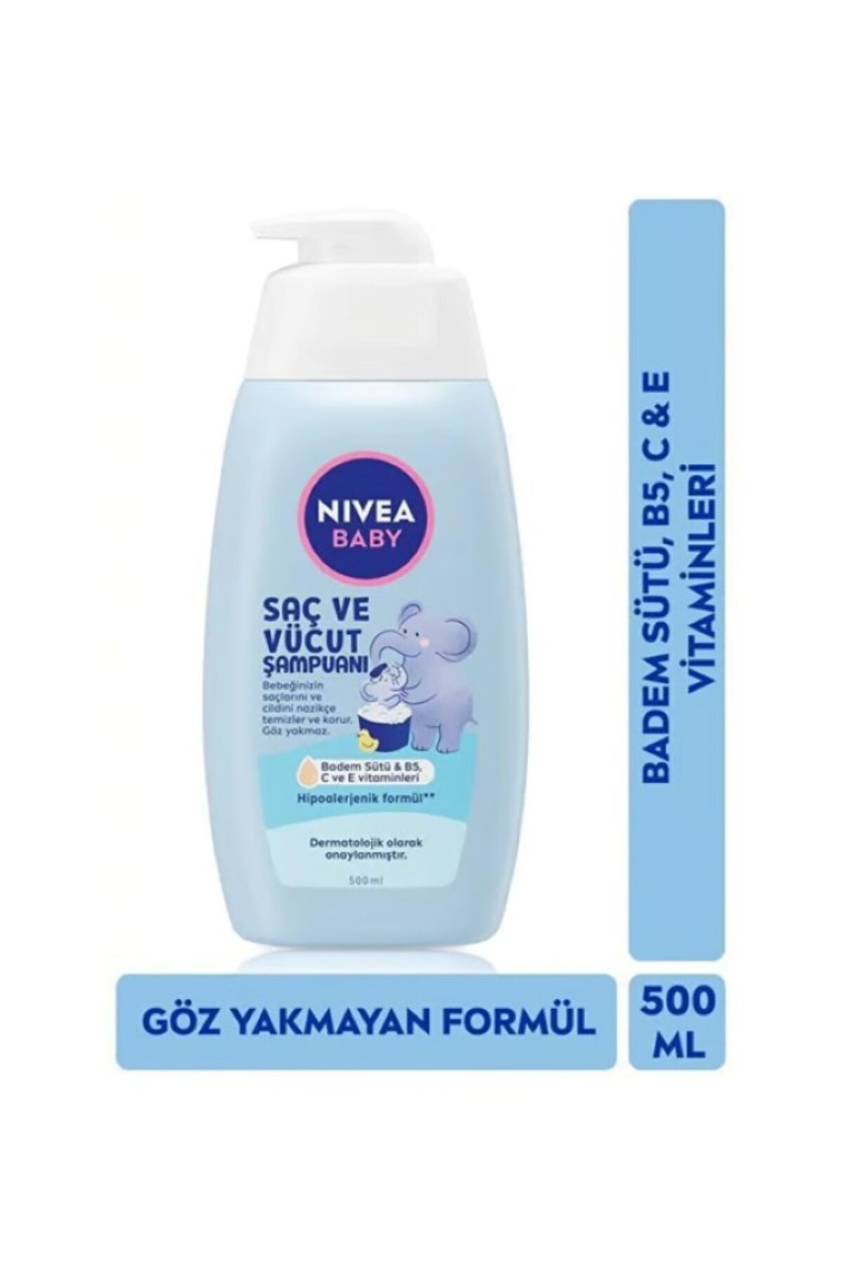 Nivea Baby 2 Si 1 Arada Bebek Şampuanı 500ml fotoğrafı 2 (önizleme)