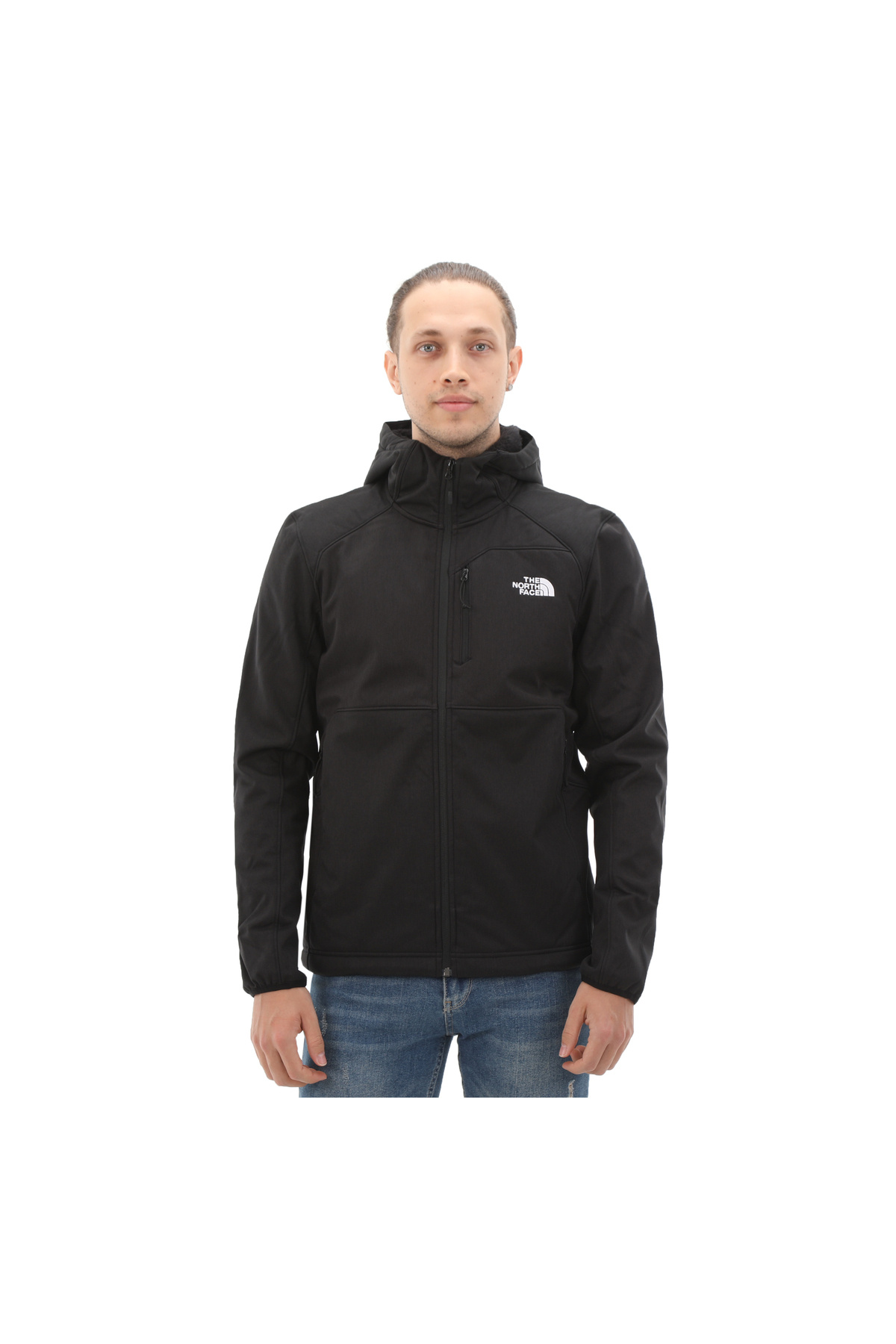نورث فیس کاپشن مردانه کلاه‌دار Softshell مدل M Quest از برند نورث فیس، مشکی، مدل F0A3YFP4H01-R