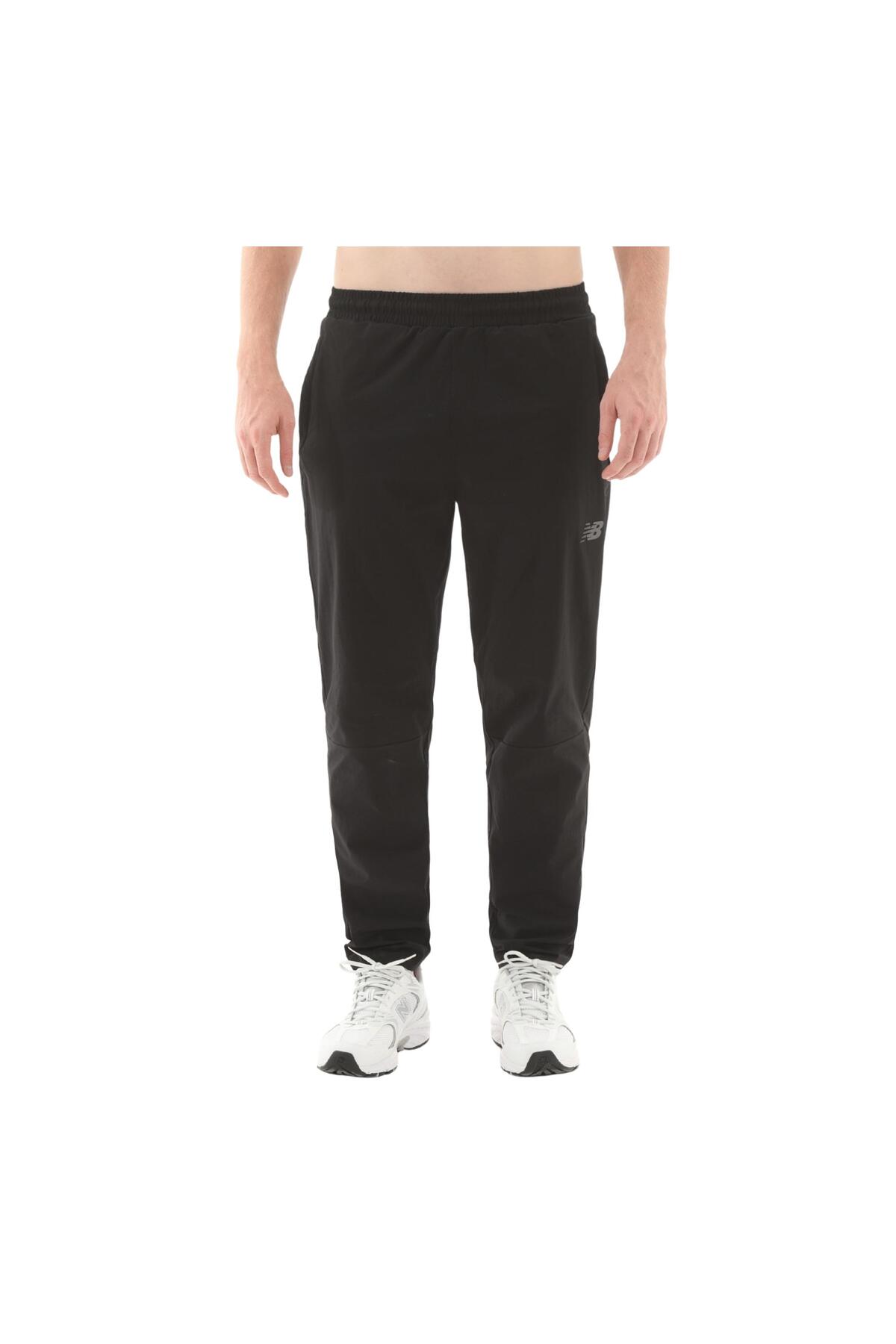شلوار ورزشی مردانه نیو بالانس مدل MNP3426-BK مشکی نیو بالانس شلوار گرمکن ورزشی New Balance