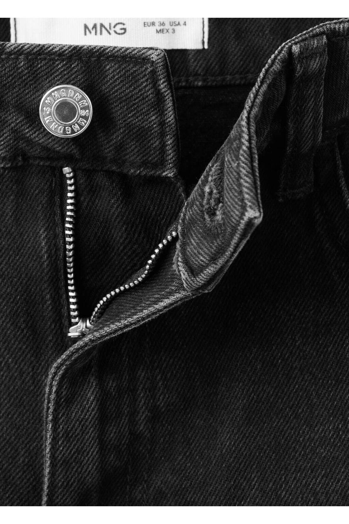 MANGO  Danila wide leg yüksek belli jean - Görsel 5