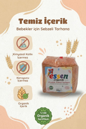 Essen Organik Organik Sebzeli Tarhana 500gr