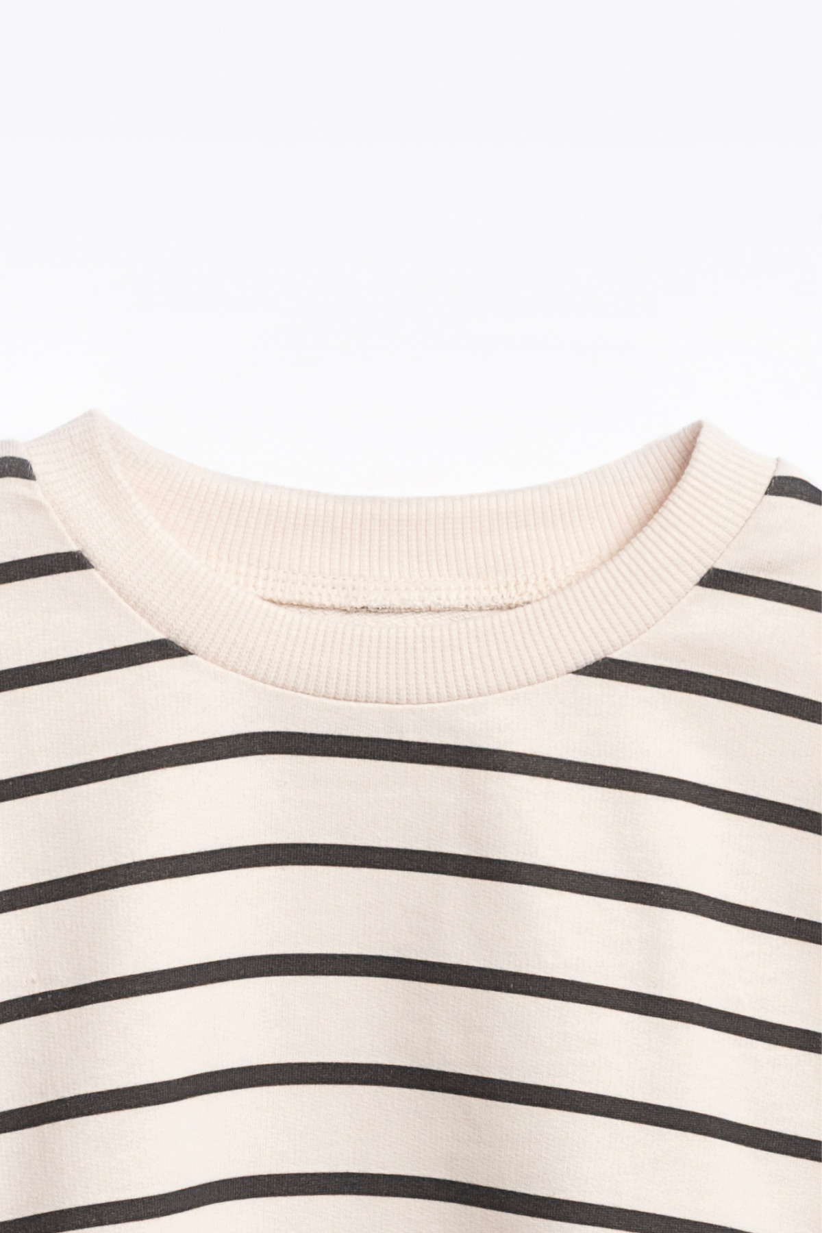 Vauva Çocuk Takım Kız Erkek Bebek Çocuk Uzun Kollu Çizgili Mevsimlik Takım fotoğrafı 3 (önizleme)