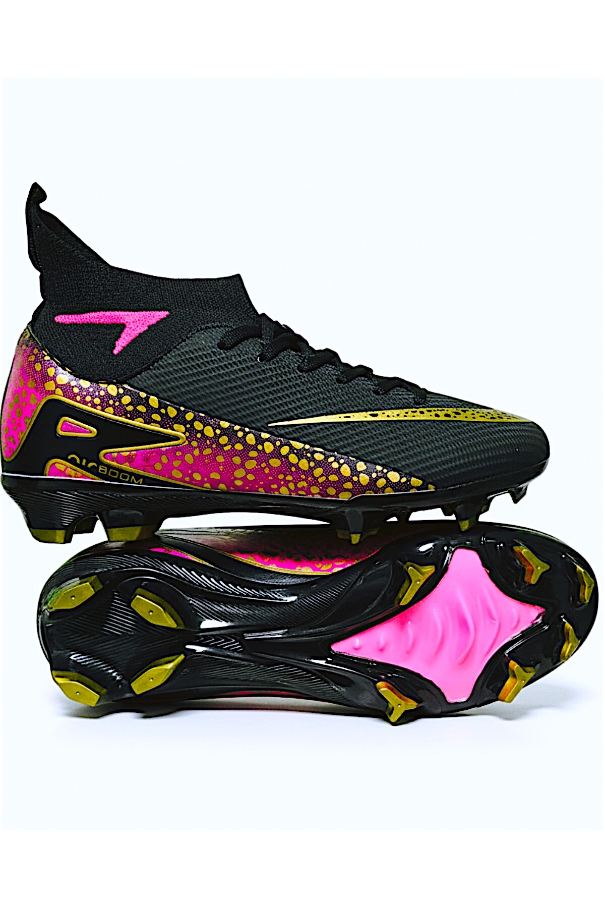 Men's Carpet Field Crampons Imported Sole, Grass Field, Half Socks, Football Shoes