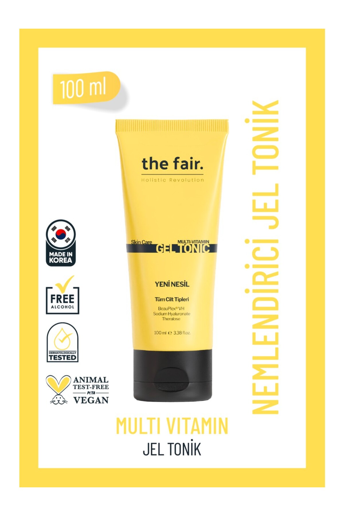 the fair. Yeni Nesil Besleyici Multi Vitamin Jel Tonic 100 ml+30 ml — THEFAIRJELTONICSET-A — تصویر 3 از 5