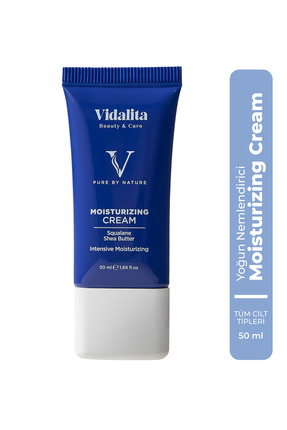 Vidalita Beauty & Care Yoğun Nemlendirici Krem – Squalene & Shea Butter 50 ml