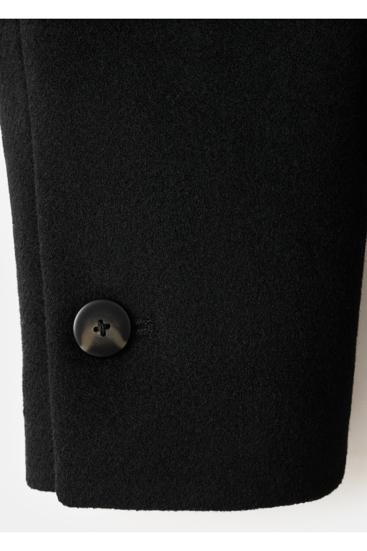 MANGO  Kruvaze yün karışımlı palto - Görsel 5