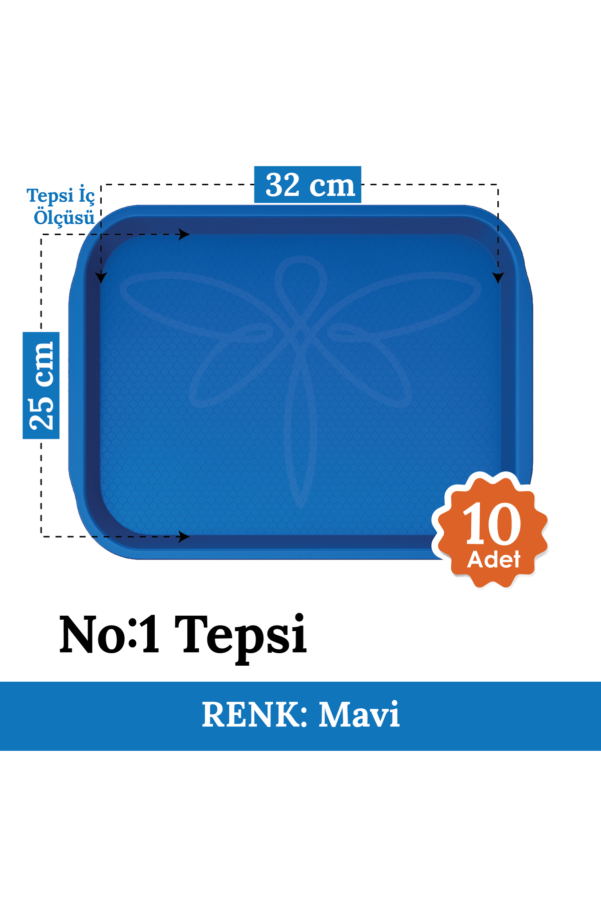 No1 Fast Food Tray - Serving Tray - Serving Tray 27*36
