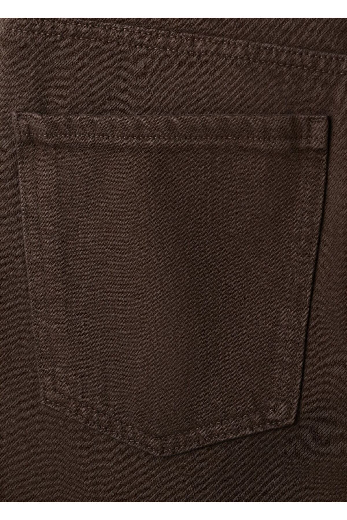 MANGO  Danila wide leg yüksek belli jean - Görsel 5