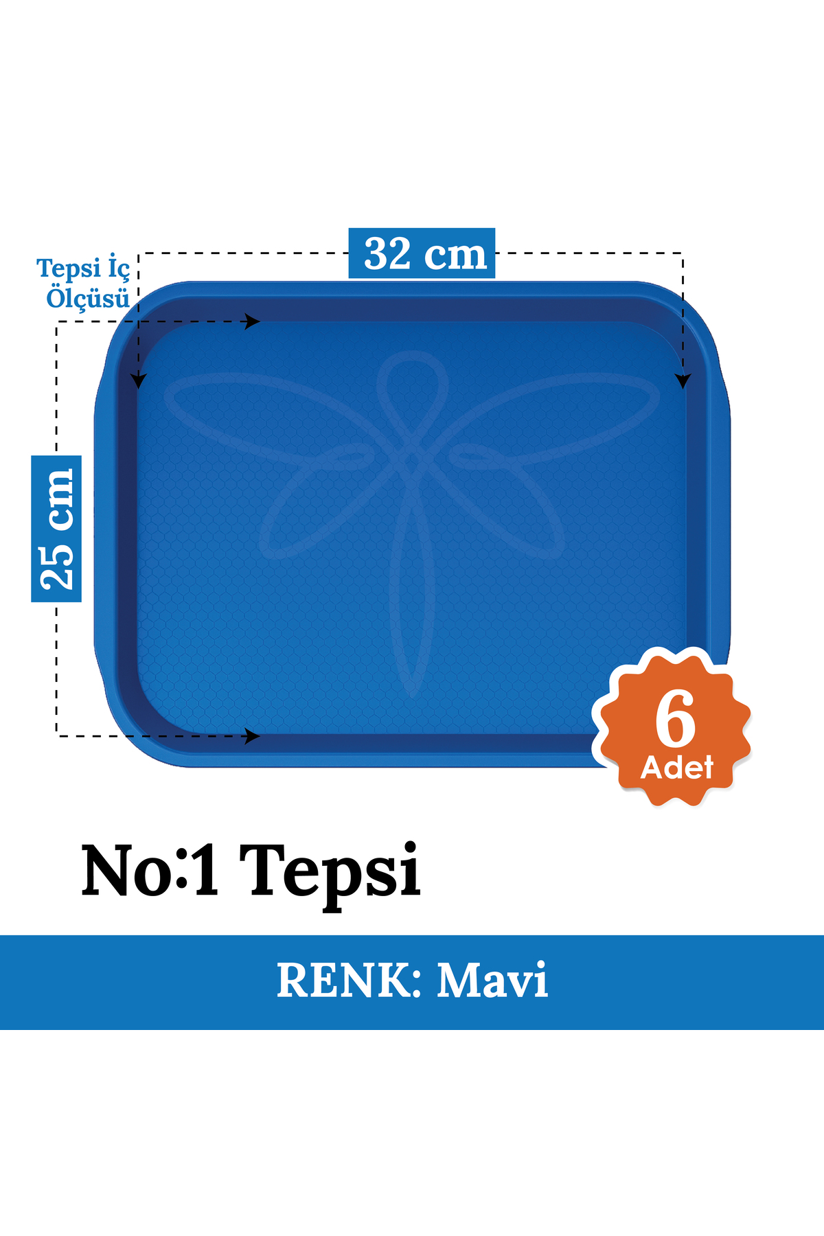 No1 Fast Food Tray - Serving Tray - Serving Tray 27*36
