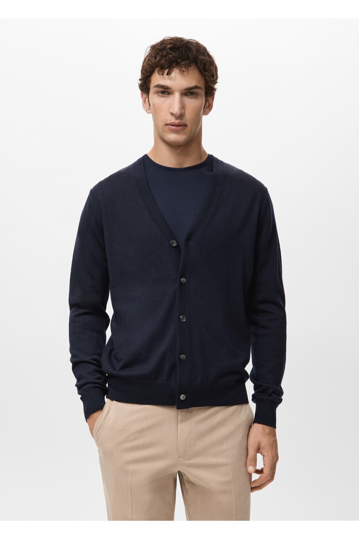 مانگو ژاکت پشمی ۱۰۰٪ مرینوس