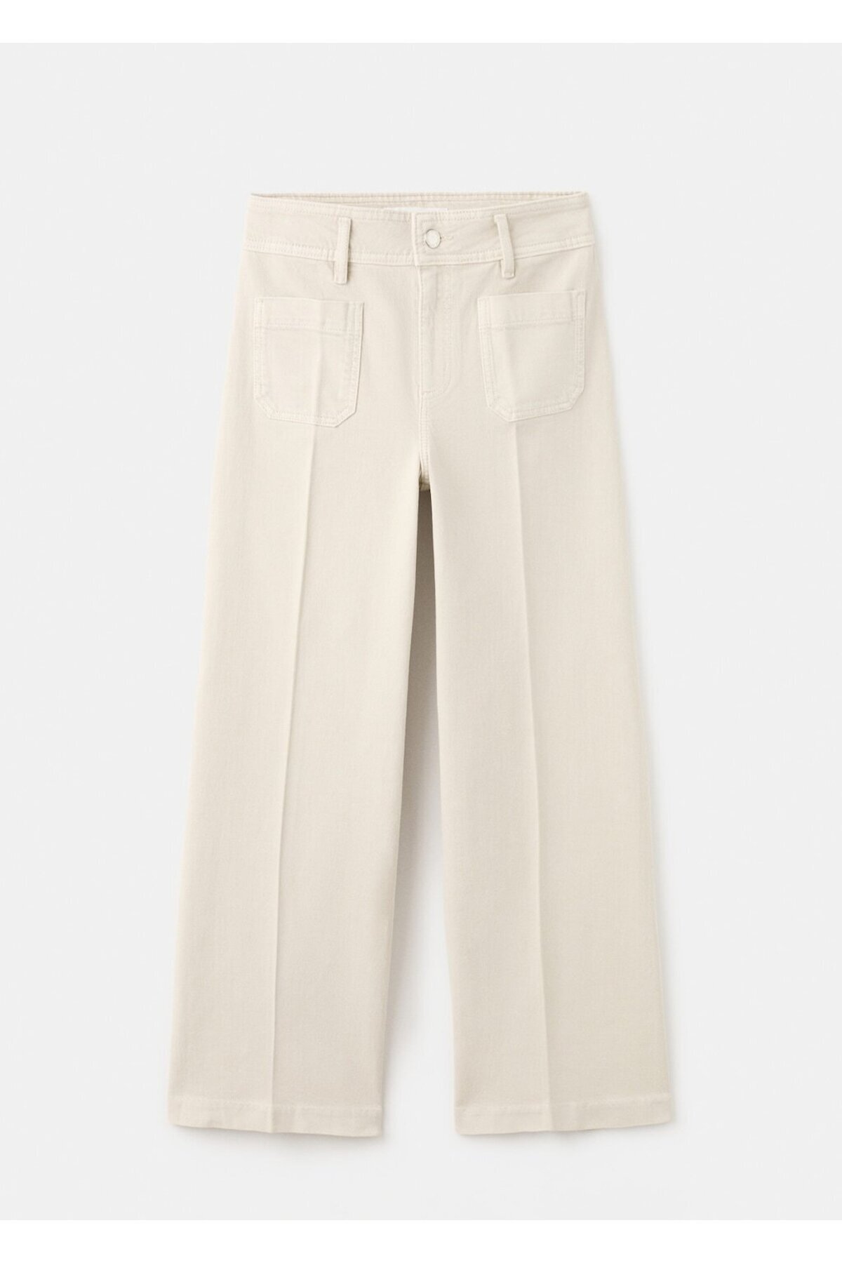 MANGO  Wideleg cepli jean pantolon - Görsel 3