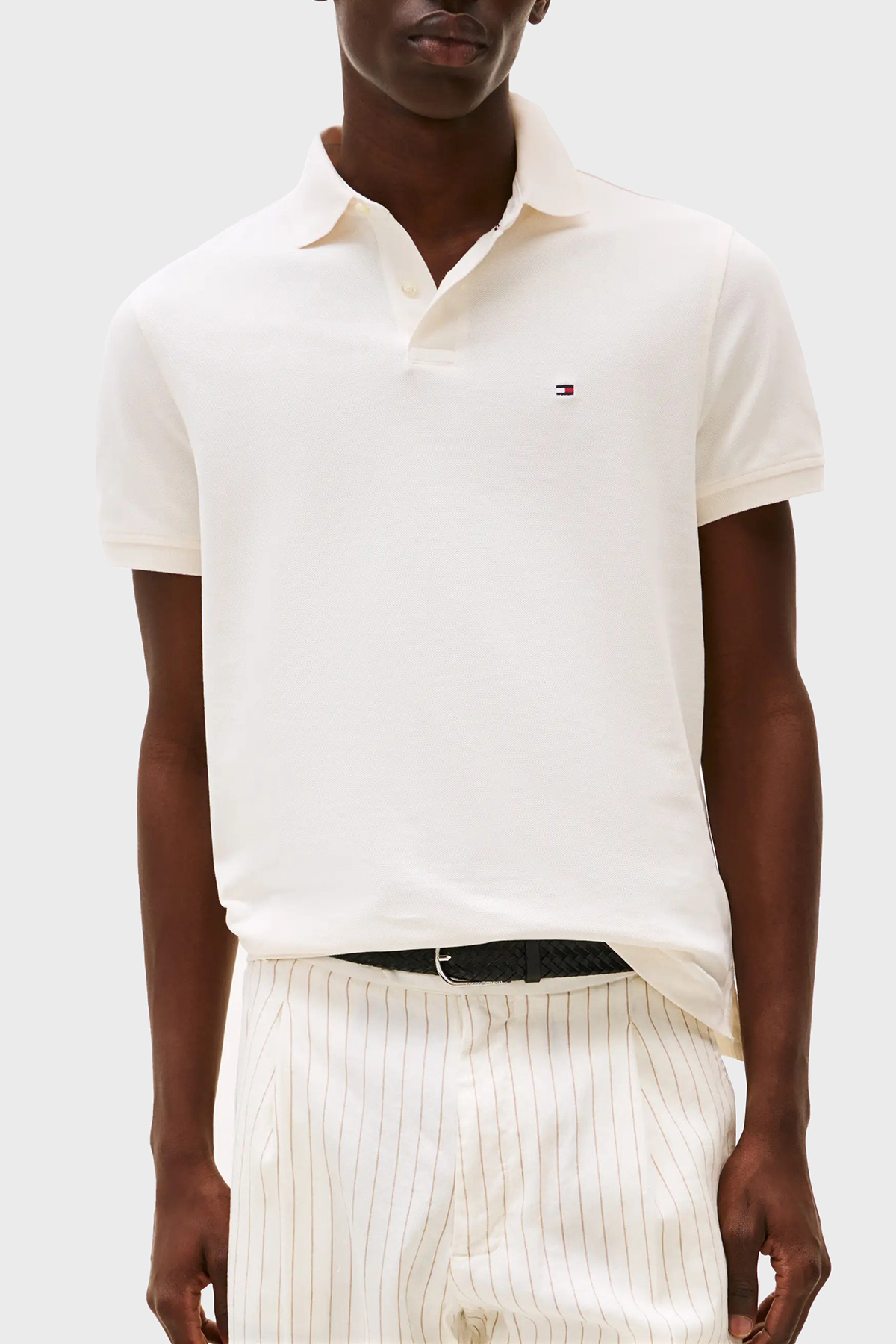 تامی هیلفیگر تی‌شرت مردانه پولو معمولی Th Mw0mw17770 1985