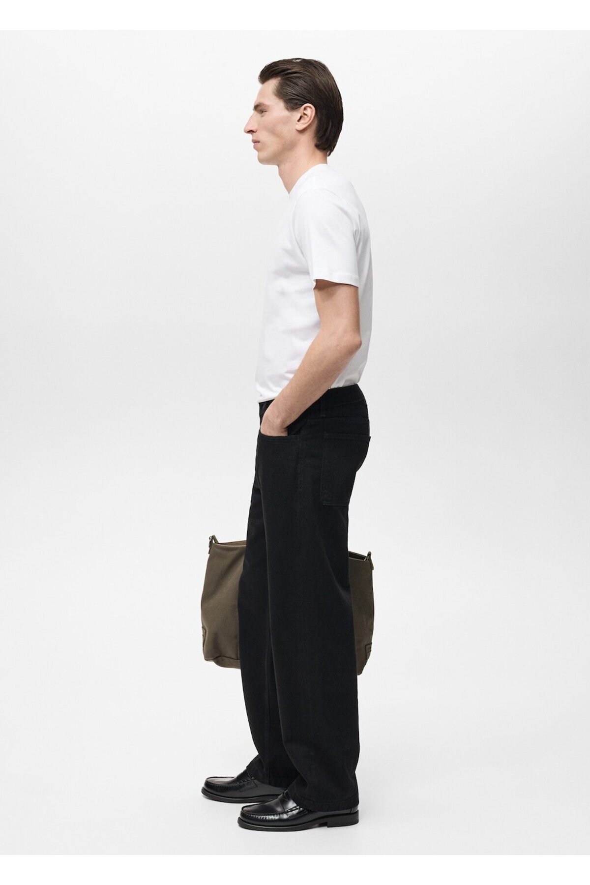 تیشرت مردانه راسته آستین کوتاه | مانگو MANGO Man 17031230 - تصویر 7