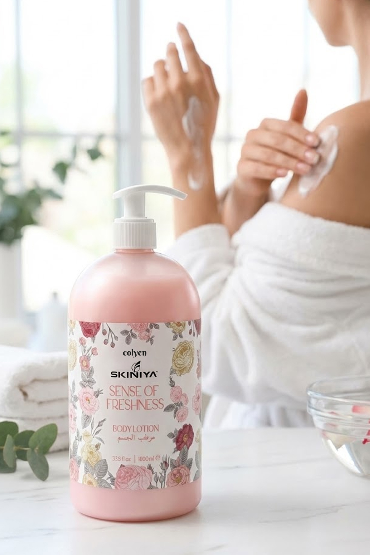Colyen Skiniya Sense Of Freshness 1 Litre Vücut Losyonu Canlandırıcı Ferah Bakım — 3102018