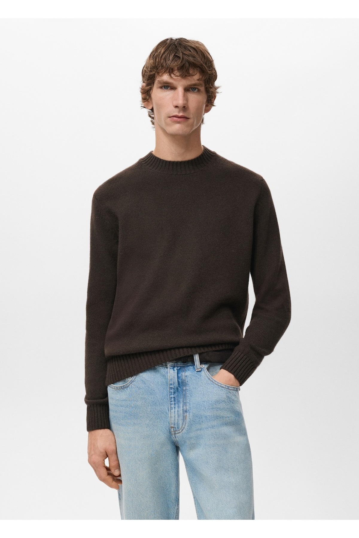 مانگو ژاکت بافتنی ۱۰۰٪ پشم ایتالیایی